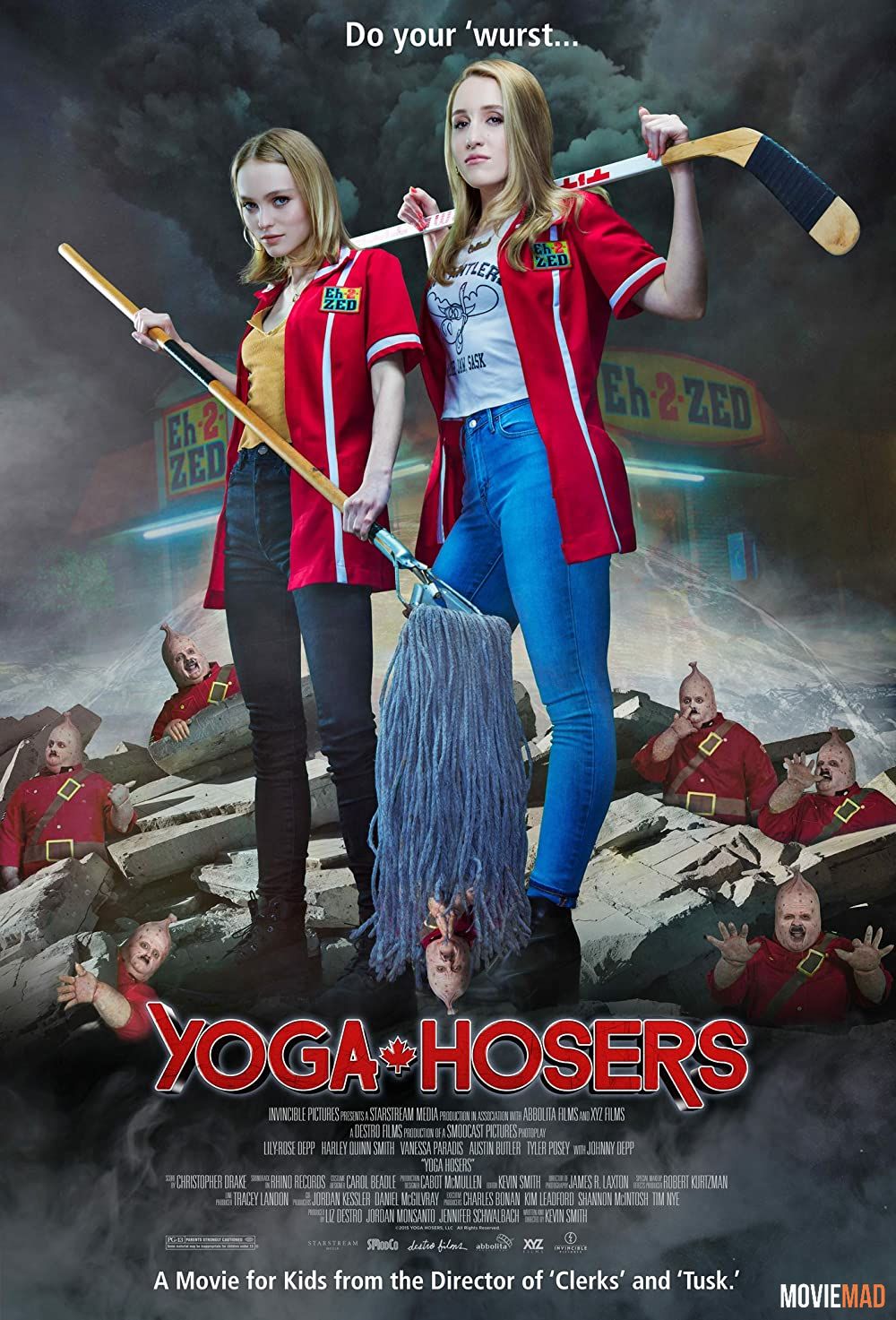 Yoga Hosers (2016) Hindi Dubbed ORG BluRay Full Movie 720p 480p Movie