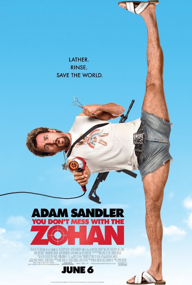 You Dont Mess with the Zohan (2008) Hindi Dubbed ORG HDRip Full Movie 720p 480p Movie