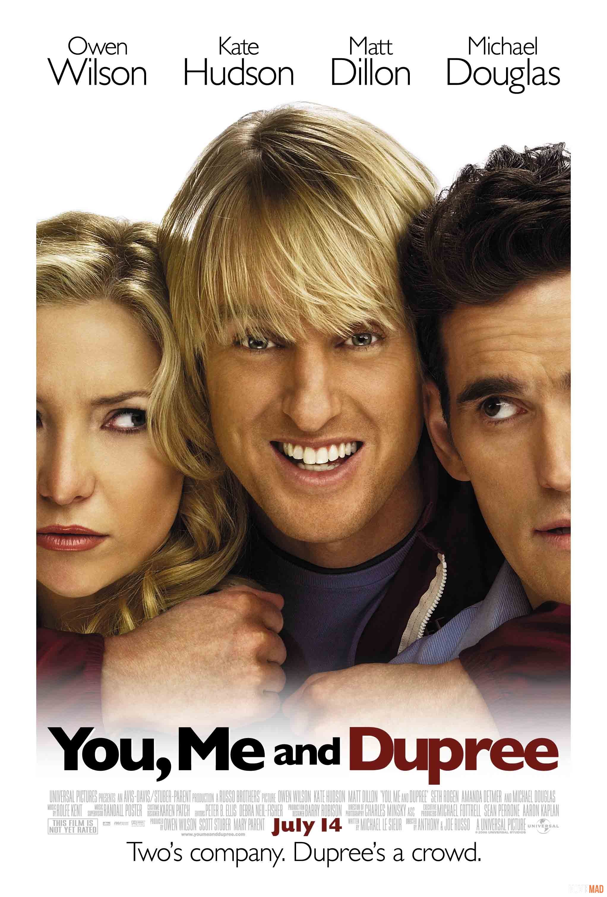 You Me and Dupree 2006 Hindi Dubbed BluRay Full Movie 720p 480p Movie