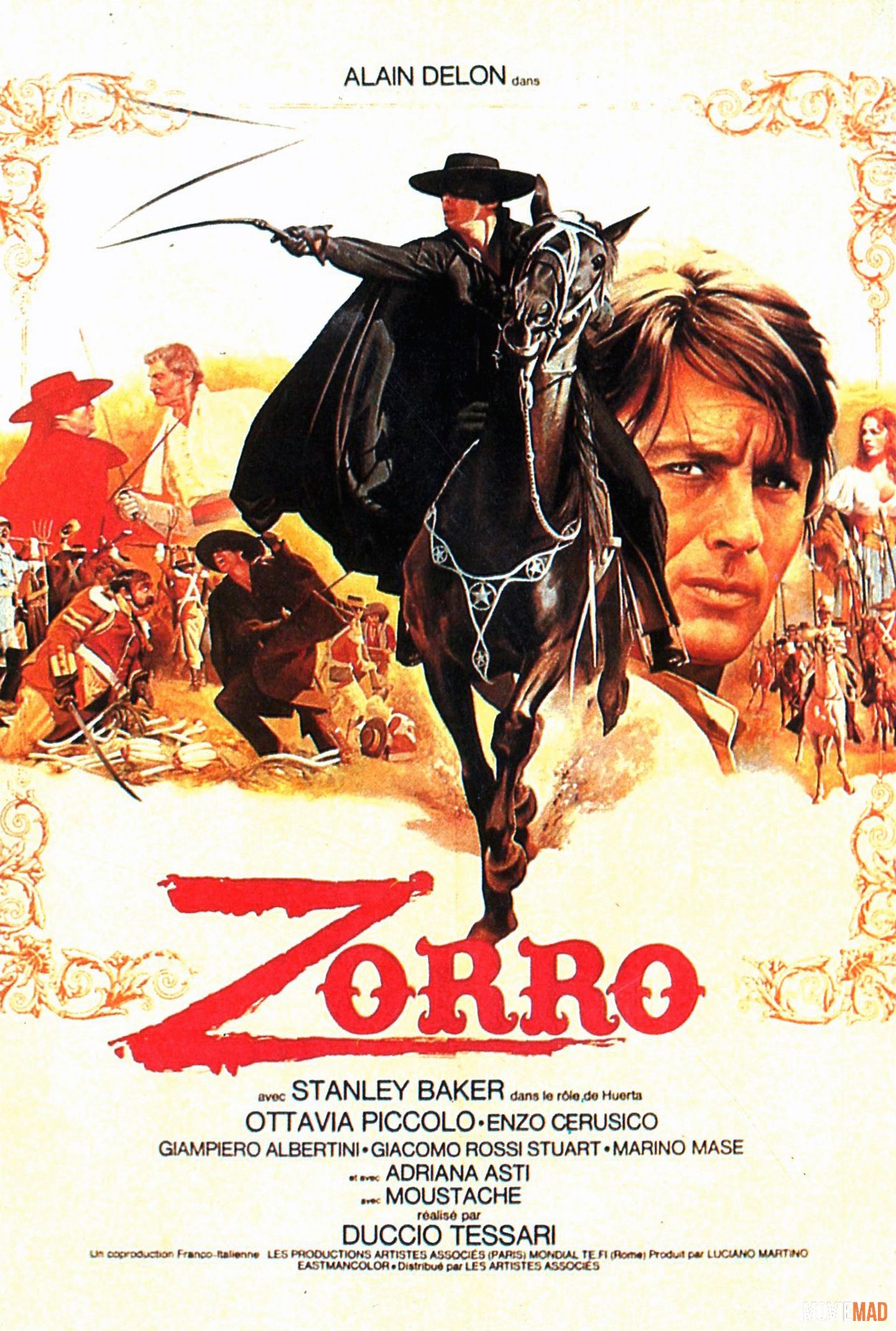 Zorro 1975 Hindi Dubbed BluRay Full Movie 720p 480p Movie